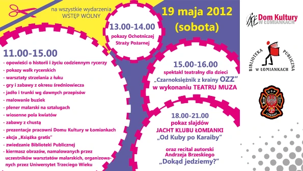 Dzień Otwarty w Bibliotece i Domu Kultury - SOBOTA 19 maja 2012