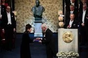Olga Tokarczuk odebrała literacką Nagrodę Nobla