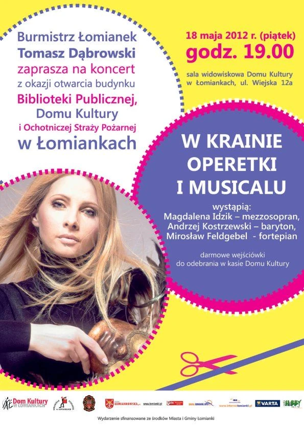 Uroczyste otwarcie budynku Biblioteki i Domu Kultury - 18.05.2012 - ZAPRASZAMY!
